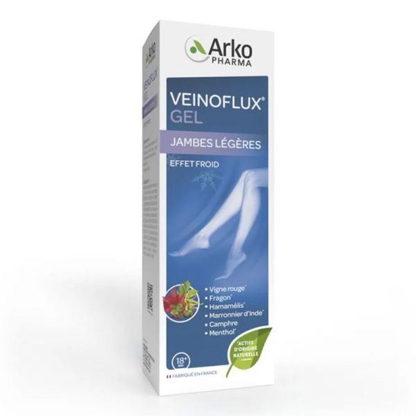 Arkopharma Veinoflux Gel Effet Froid 150ml - Jambes Légères