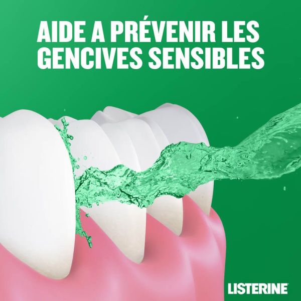 Listerine Bain de Bouche Total Care Dents et Gencives 500 ml - Menthe fraîche