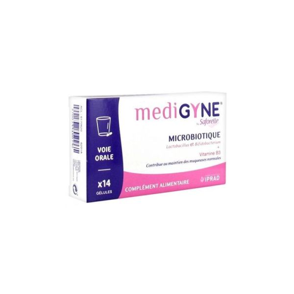 Iprad Saforelle Medigyne Microbiotique 14 gélules