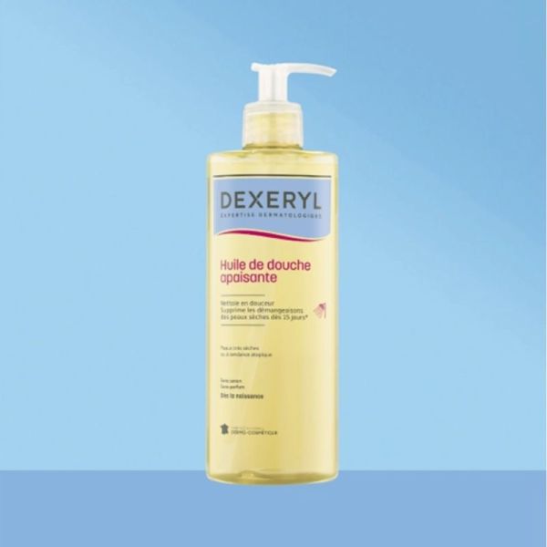 Dexeryl Essentiel Huile de Douche Apaisante 200ml – Relipidante et anti-grattage
