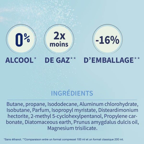 Etiaxil Anti-Transpirant Protection 48H Peaux Sensibles - Aérosol Compressé - 100 ml