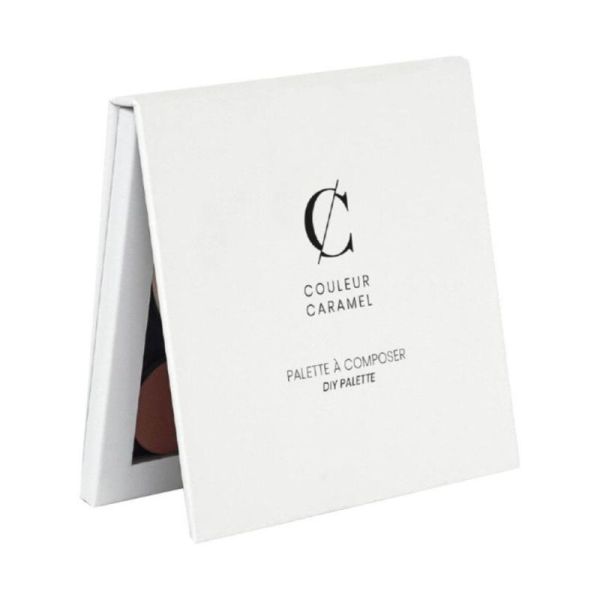 Couleur Caramel Palette de Maquillage à Composer Magnétique DIY - 1 Unité