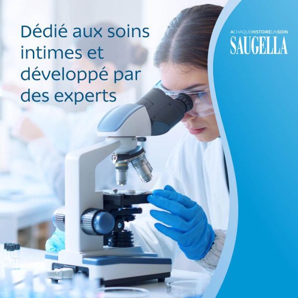 Saugella Dermoliquide Pack de 15 Lingettes Intimes Individuelles