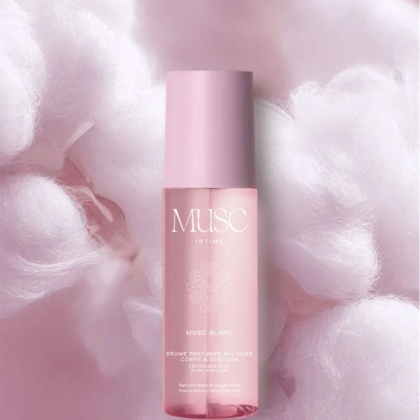 Musc Intime Musc Blanc Brume Parfumée All Over 100ml – Parfum et douceur