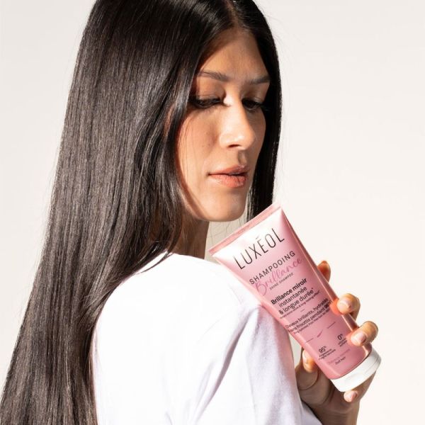 Luxéol Shampooing Brillance 200 ml – Éclat miroir et anti-frisottis 96h