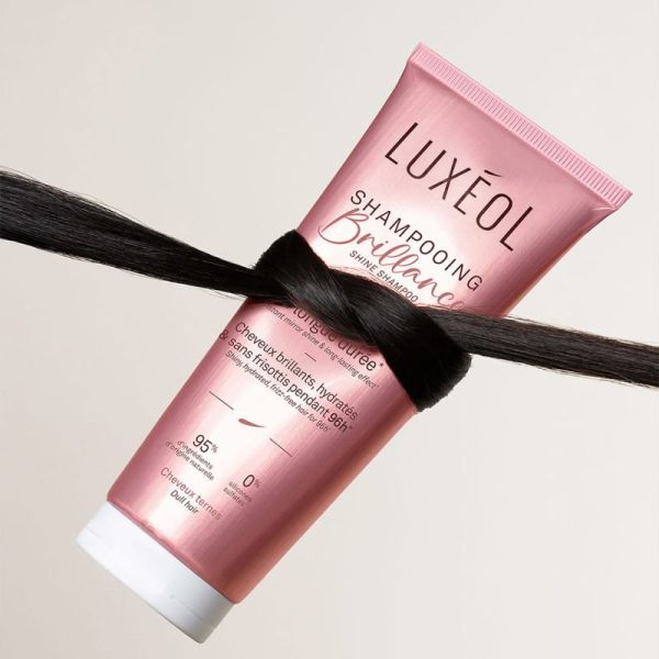 Luxéol Shampooing Brillance 200 ml – Éclat miroir et anti-frisottis 96h