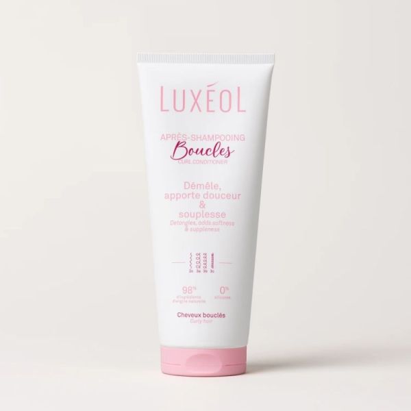 Luxeol Après-Shampooing Boucles 200ml - Démêle, nourrit et définit les boucles