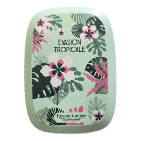 Respectueuse Boîte de Transport Cosmétiques Solides - Décors été