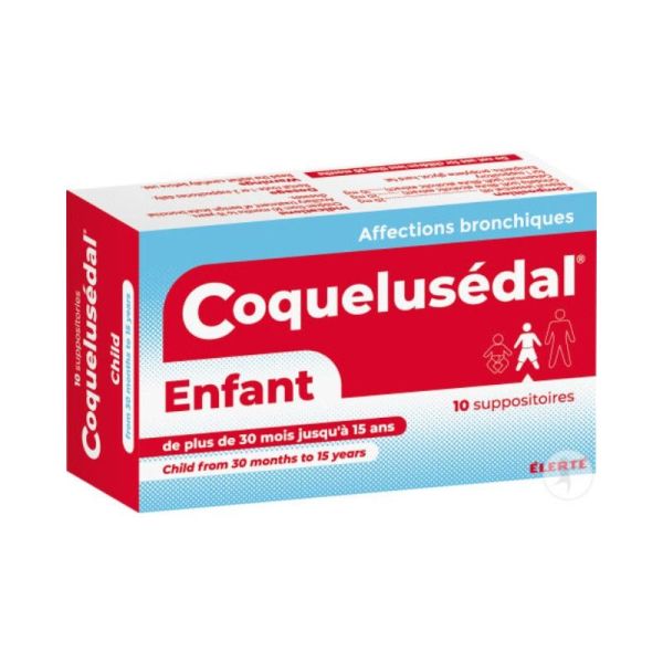 Coquelusédal Enfant - 10 suppositoires