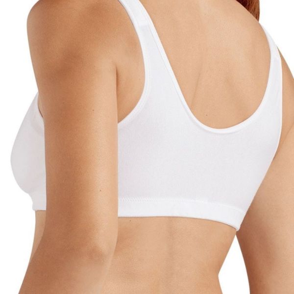 Amoena Hannah Soutien-Gorge Brassière Sans Armatures Blanc - 85/90 C/D