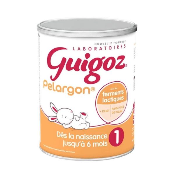 Guigoz Pelargon Lait en Poudre 1ᵉʳ Âge - 780g