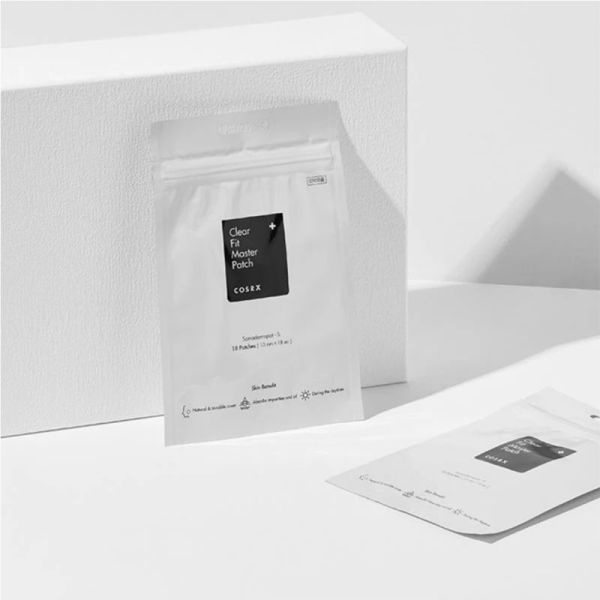 COSRX Clear Fit Master Patch 18 unités - Patchs hydrocolloïdes invisibles anti-imperfections
