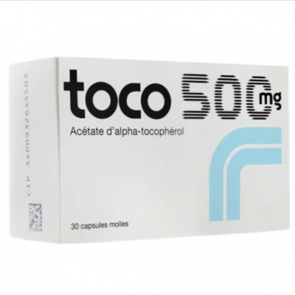 Toco 500mg 30 capsules