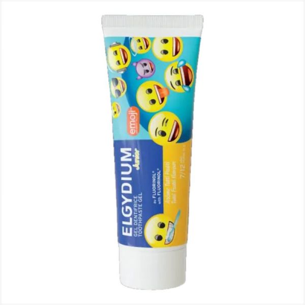 Elgydium Dentifrice 7-12 ans Emoji Arôme Tutti Frutti, 50ml