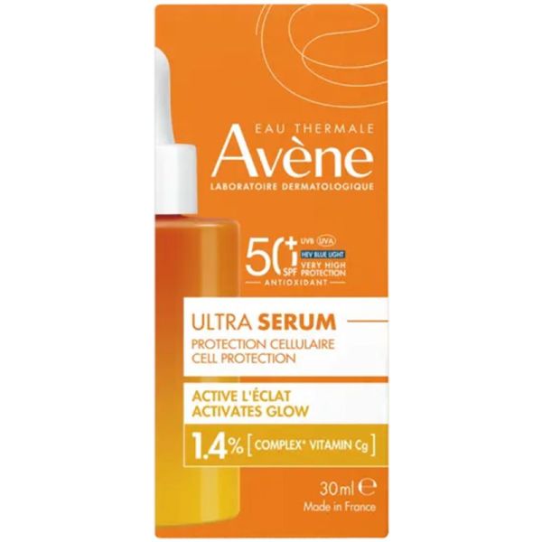 Avène Ultra Sérum SPF50+ Active l'Éclat 30 ml – Soin illuminateur et solaire