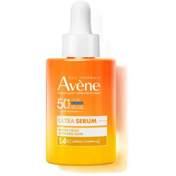 Avène Ultra Sérum SPF50+ Active l'Éclat 30 ml – Soin illuminateur et solaire