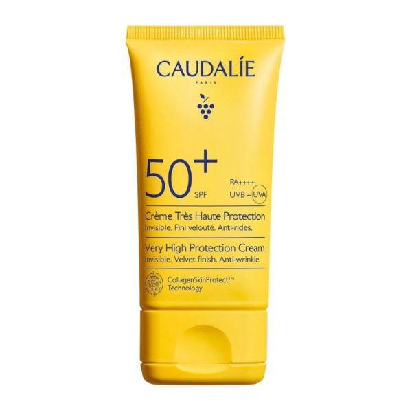Caudalie Crème Solaire Haute Protection SPF50 Vinosun Protect - 50ml
