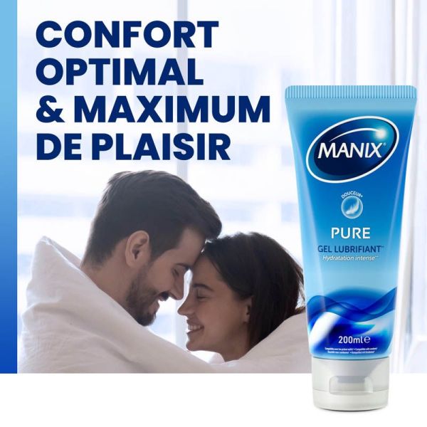 Manix Pure Gel Lubrifiant Intime - 200 ml