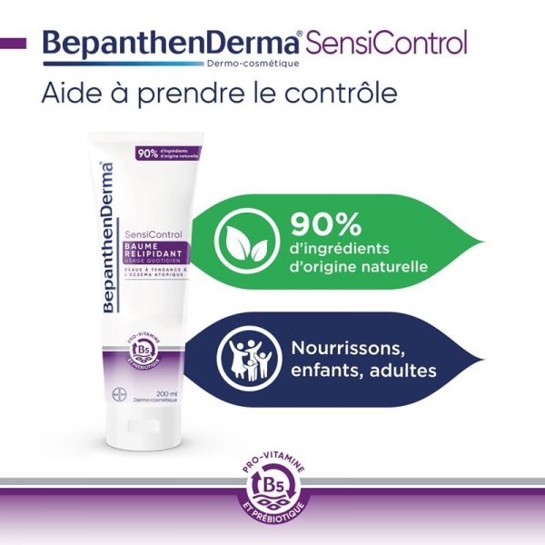 Bepanthen Derma SensiControl Baume Relipidant 200 ml