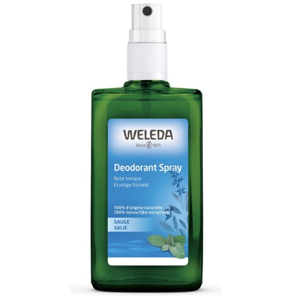 Weleda Déodorant Spray à la Sauge 100ml – Fraîcheur aromatique et tonicité
