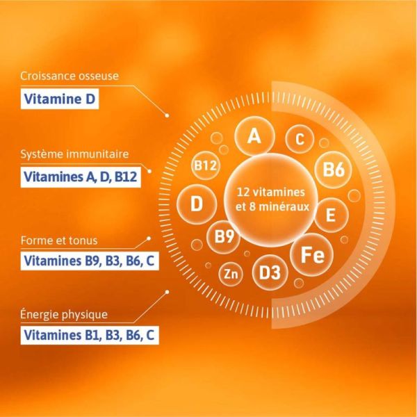 Alvityl Vitalité - 40 Comprimés à Avaler