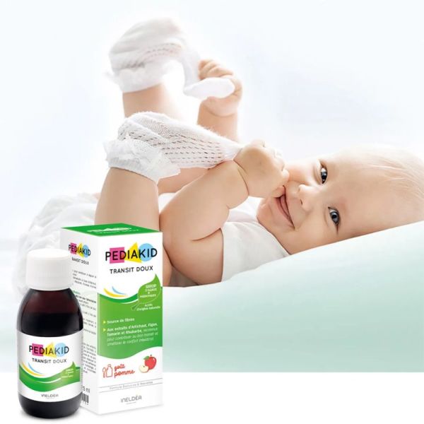 Pédiakid Sirop Transit Doux 125 ml – Réguler le transit et le confort intestinal
