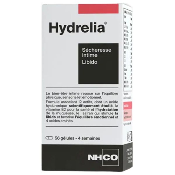 NHCO Hydrelia 56 gélules – Bien-être intime et sécheresse vaginale