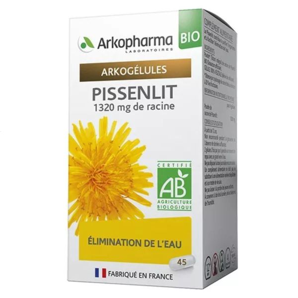 Arkopharma Arkogélules Pissenlit Bio - 45 Gélules