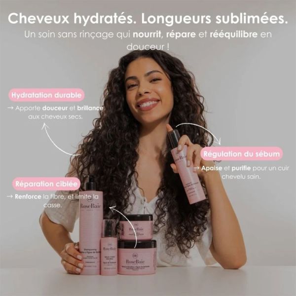 RoseBaie Sérum Cristal Professionnel à l'Huile de Figue de Barbarie 100ml – Hydratation et sébo-régulation