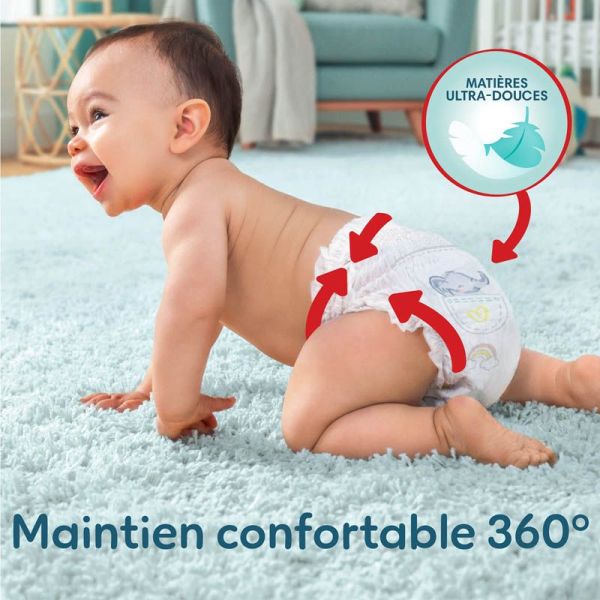Pampers Pants Premium Protection  Taille 5 / 12-17kg - 72 Couches Mega Pack - Confort supérieur, ultra-absorbant