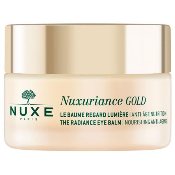 Nuxe Nuxuriance Gold Baume Regard Lumière - 15 ml - Soin anti-âge et éclat du regard