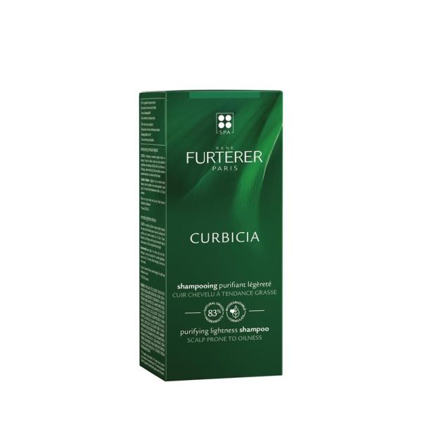 René Furterer Curbicia Shampoing Purifiant Légèreté - 150 ml - Cuir Chevelu Gras