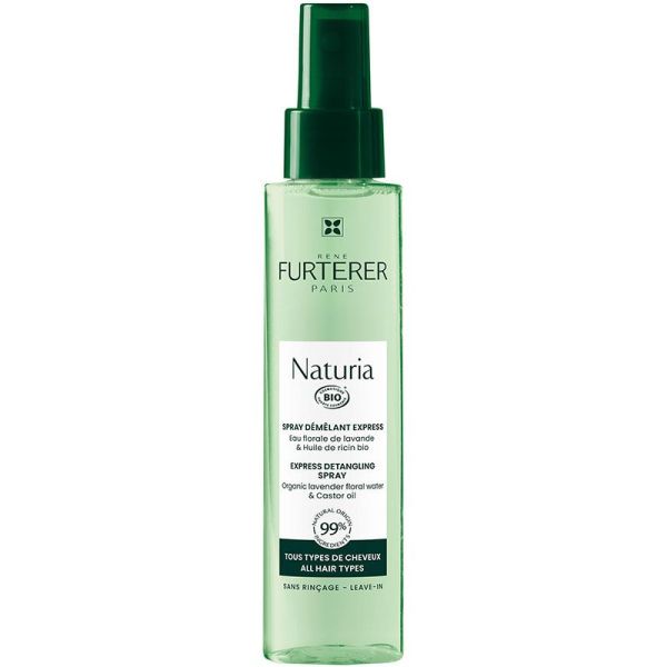 René Furterer Naturia Spray Démêlant Express Bio - 200 ml - Tous Types de Cheveux dès 3 Ans