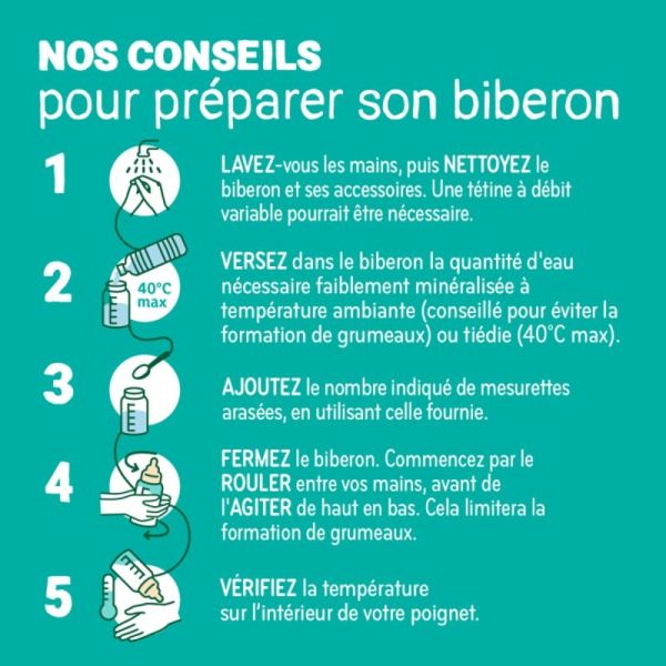 Babybio Optigest Lait Infantile en Poudre 2ème Âge +6m Bio - 800g