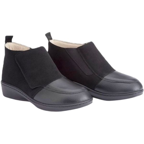 Gibaud CHUT Pisa Noir - Chaussures Confort Femme Pieds Déformés