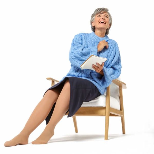 Thuasne Venoflex Secret C2 Bas-Cuisses de Contention Cuisse Plus Normal – Douceur et légèreté
