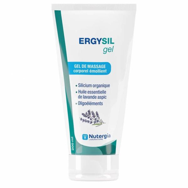 Nutergia Ergysil Gel Jambes Lourdes - Apporte Souplesse et Hydratation - 75 ml