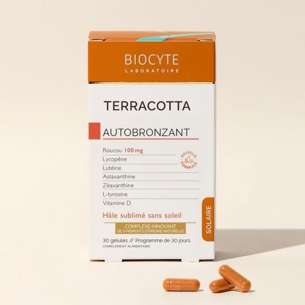 Biocyte Terracotta Cocktail Autobronzant - 30 Gélules
