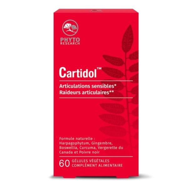 Phytoceutic Cartidol 60 Gélules - Préserve le confort articulaire et la mobilité