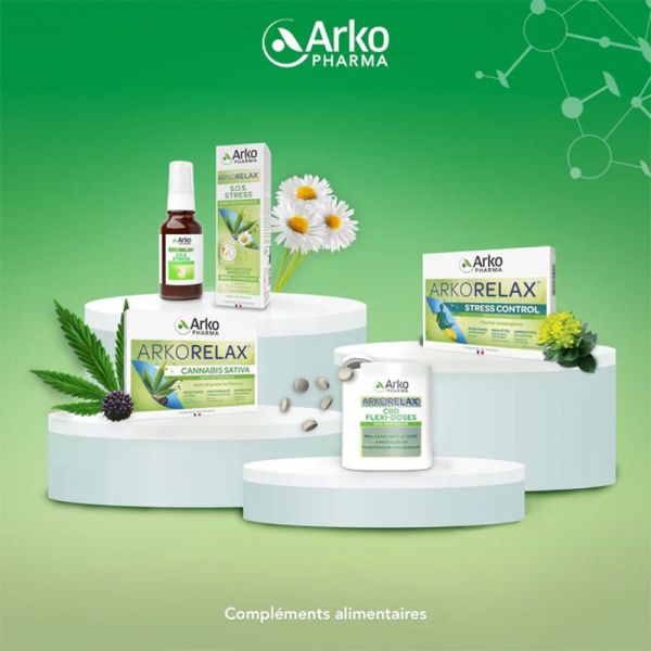 Arkopharma Arkorelax Stress Control 30 comprimés