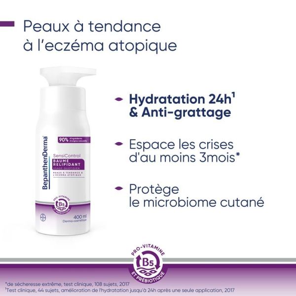 Bepanthen Derma SensiControl Baume Relipidant 400 ml