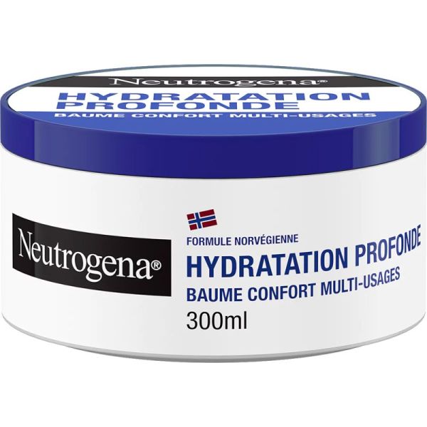 Neutrogena Hydratation Profonde Baume Confort Multi-Usages - 300 ml -Répare, nourrit et protège
