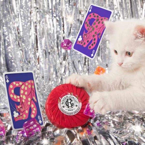 Roger&Gallet Coffret Noël Eau Parfumée et Lait Corps Gingembre Rouge - Rituel énergisant et épicé
