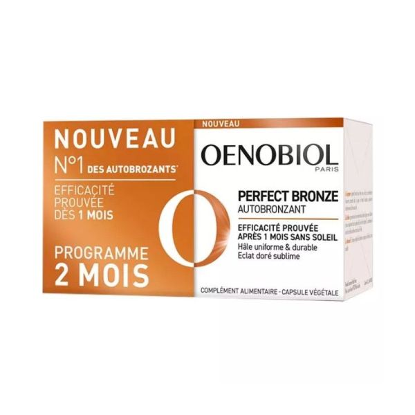 Oenobiol Perfect Bronz Autobronzant - Lot de 2 x 30 Capsules