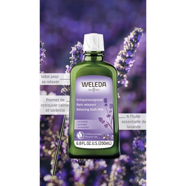 Weleda Bain Relaxant Lavande 200ml – Apaisement et hygiène