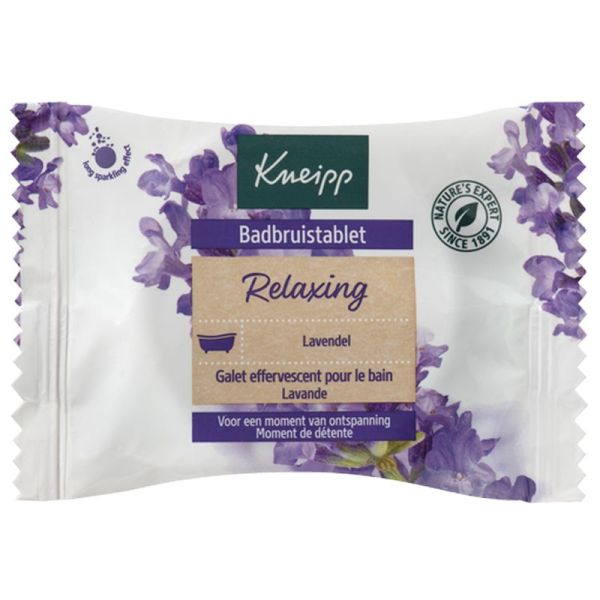 Kneipp Galet pour le Bain Bulle Relaxante Lavande 80g