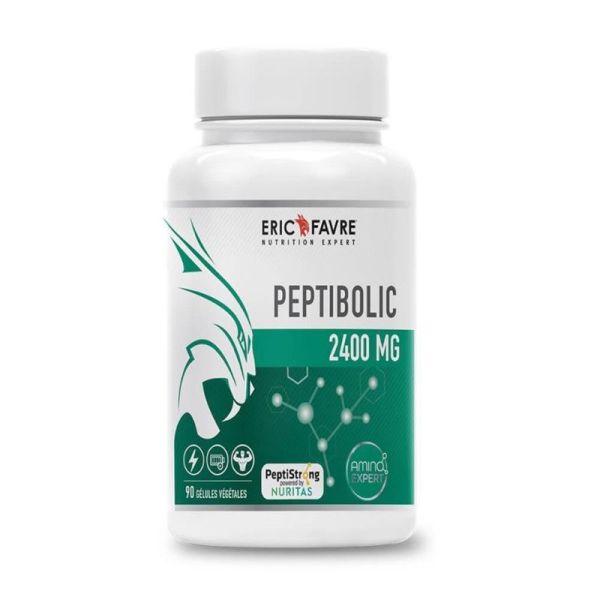 Eric Favre Peptibolic 2400mg - 90 Gélules Végétales