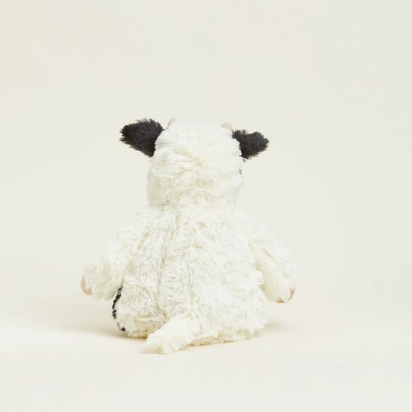 Soframar Warmies Bouillotte Peluche Déhoussable Vache 25 cm - Chaleur réconfortante et apaisante