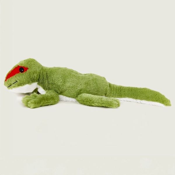 Soframar Warmies Bouillotte peluche déhoussable Gecko 50 cm - Chaleur réconfortante