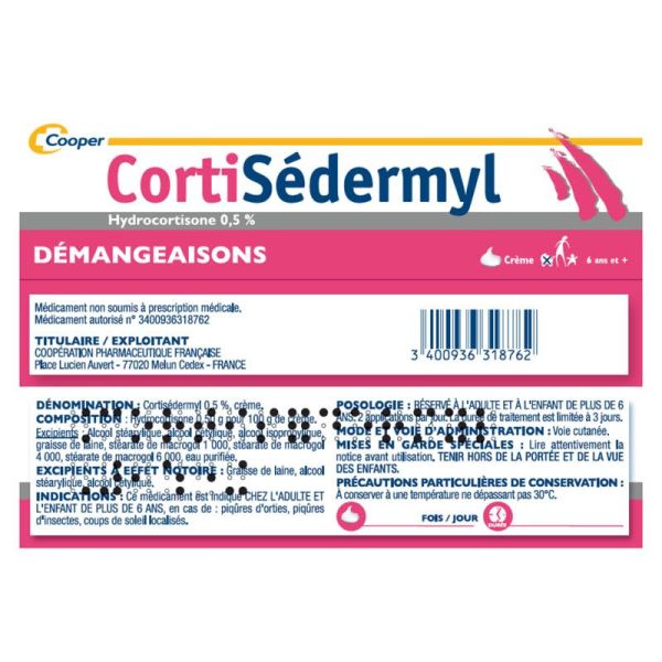 Cortisédermyl crème